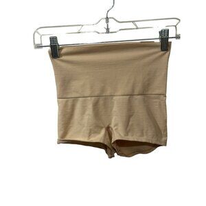 Pink Seamless Shape High Waist Boyshorts Shapewear sc small Beige NWT